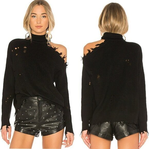REVOLVE Sweaters - Lovers and Friends Arlington Sweater - Black